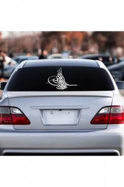Osmanlı Tuğrası, Tuğra Etiket, Oto Sticker