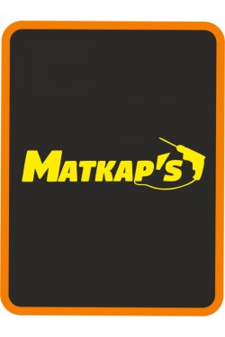 " Matkap’s " Oto Sticker Motor Sticker 25x8 Cm Sarı