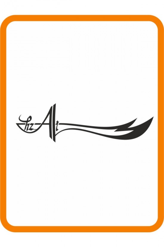 Hz. Ali Zülfikar Kılıç Oto Sticker Motor Sticker 30x9 Cm Siyah