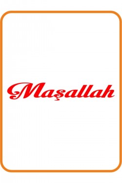 Maşallah Oto Sticker 33x6 Cm Kırmızı