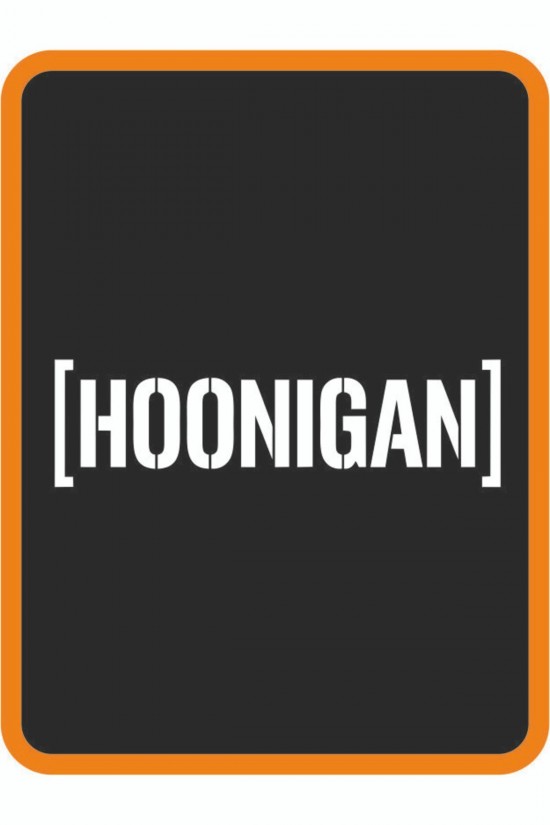 " Hoonigan " Oto Sticker Motor Sticker 25x8 Cm Beyaz " Hoonigan " Oto Sticker Motor Sticker 25x8 Cm Beyaz