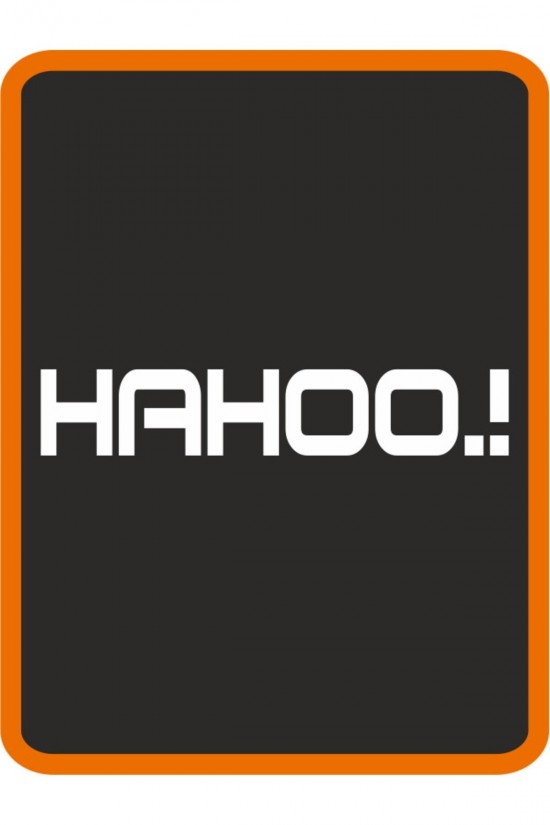 " Hahoo " Oto Sticker Motor Sticker 25x8 Cm Beyaz " Hahoo " Oto Sticker Motor Sticker 25x8 Cm Beyaz