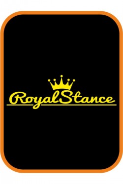 Royal Stance Oto Sticker 30x10 Cm Sarı