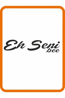 '' Eh Seni Be '' Oto Sticker Motor Sticker 25x7 Cm Siyah