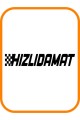 Hızlı Damat Oto Sticker 30x6 Cm Siyah