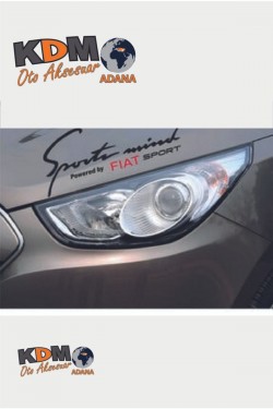 Sport Fıat Mind Oto Sticker