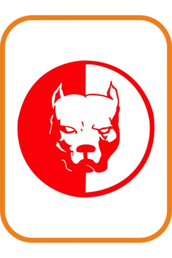 Pitbull Oto Sticker 20x20 Cm Kırmızı Pitbull Oto Sticker 20x20 Cm Kırmızı