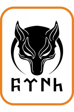 Kurt Hilal Türk Yazılı Oto Sticker 27x20 Cm Siyah