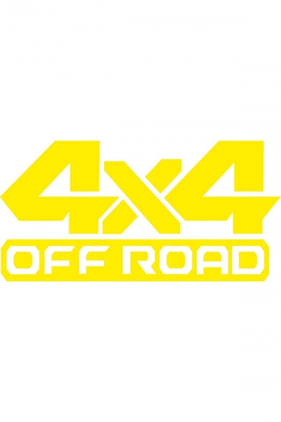4x4 Ofroad Oto Sticker Sarı 4x4 Ofroad Oto Sticker Sarı