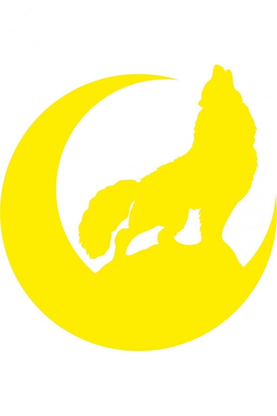 Bozkurt Hilal Oto Sticker Sarı Bozkurt Hilal Oto Sticker Sarı