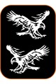 2 Adet Kartal Oto Sticker 20x15 Cm Sağ Ve Sol ( Beyaz ) 2 Adet Kartal Oto Sticker 20x15 Cm Sağ Ve Sol ( Beyaz )