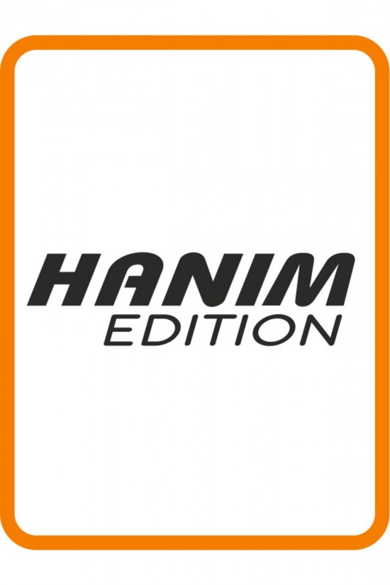 Hanım Edition Oto Sticker Motor Sticker 25x8 Cm Siyah