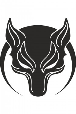 Börü Kurt Araba Sticker Yapıştırma 20 Cm Börü Kurt Araba Sticker Yapıştırma 20 Cm