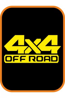 4x4 Off Road 2 Adet Oto Sticker Büyük Boy 35x17 Cm Sarı