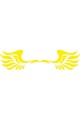 Angels Kanat Yan Ayna Kanat Oto Sticker Sarı Angels Kanat Yan Ayna Kanat Oto Sticker Sarı