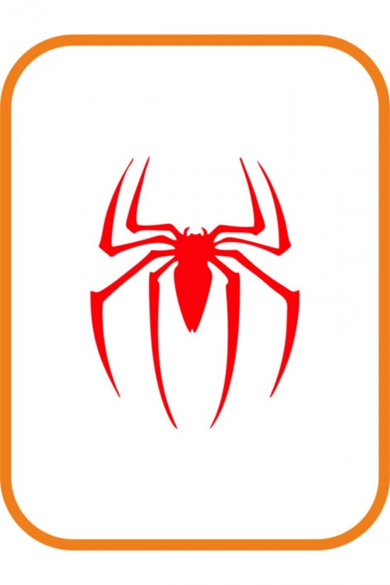 Örümcek Marvel Oto Sticker 15x10 Cm Kırmızı Örümcek Marvel Oto Sticker 15x10 Cm Kırmızı