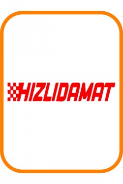 Hızlı Damat Oto Sticker 25x5 Cm Kırmızı