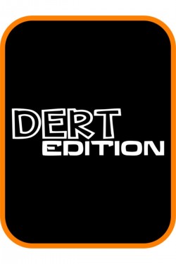 '' Dert Edition '' Oto Sticker Motor Sticker 25x8 Cm Beyaz
