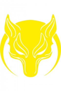 Kurt Hilal Türk Yazılı Oto Sticker Sarı Kurt Hilal Türk Yazılı Oto Sticker Sarı