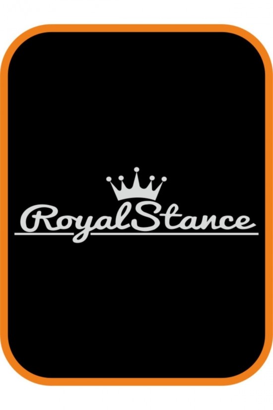 Royal Stance Oto Araba Sticker Beyaz Royal Stance Oto Araba Sticker Beyaz