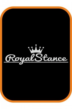 Royal Stance Oto Araba Sticker Beyaz