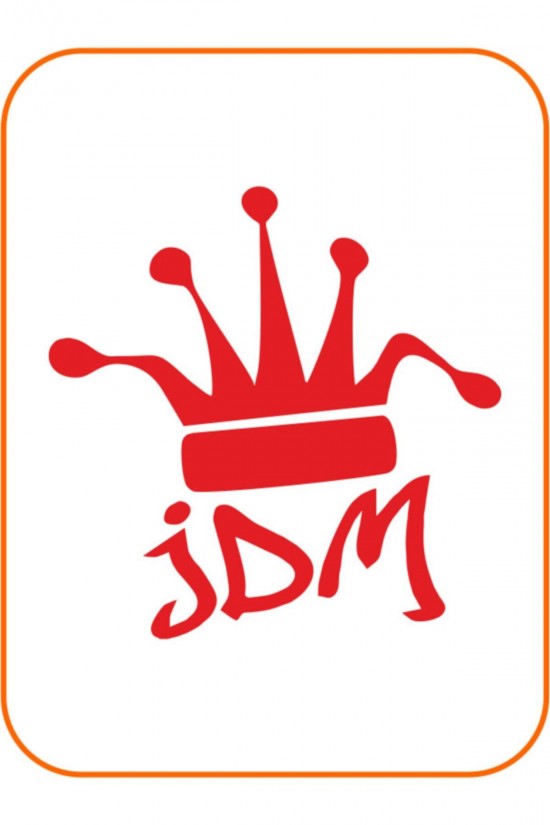 Jdm Oto Sticker 20x20 Cm Kırmızı