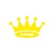 Kral Tacı Oto Sticker Sarı