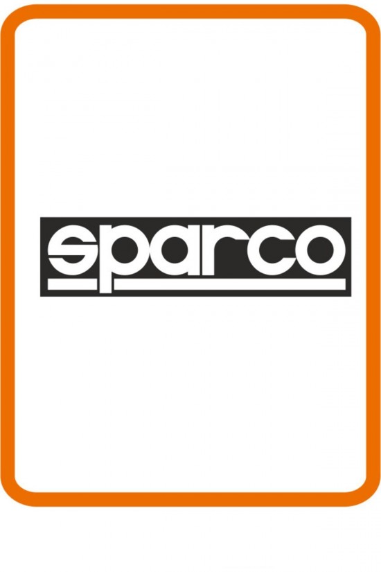 " Sparco " Oto Sticker Motor Sticker 15x4 Cm Beyaz