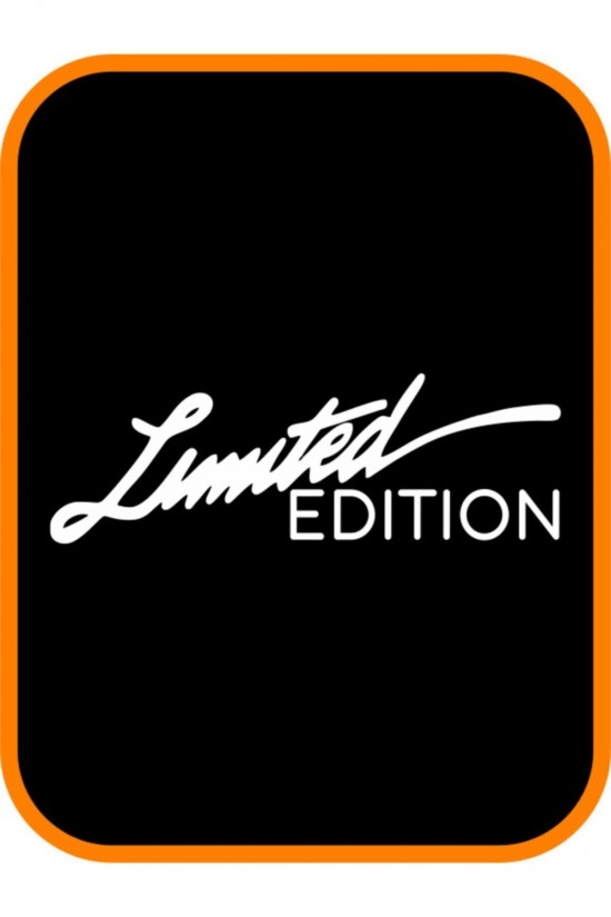 '' Limited Edition '' Oto Sticker Motor Sticker 25x8 Cm Beyaz