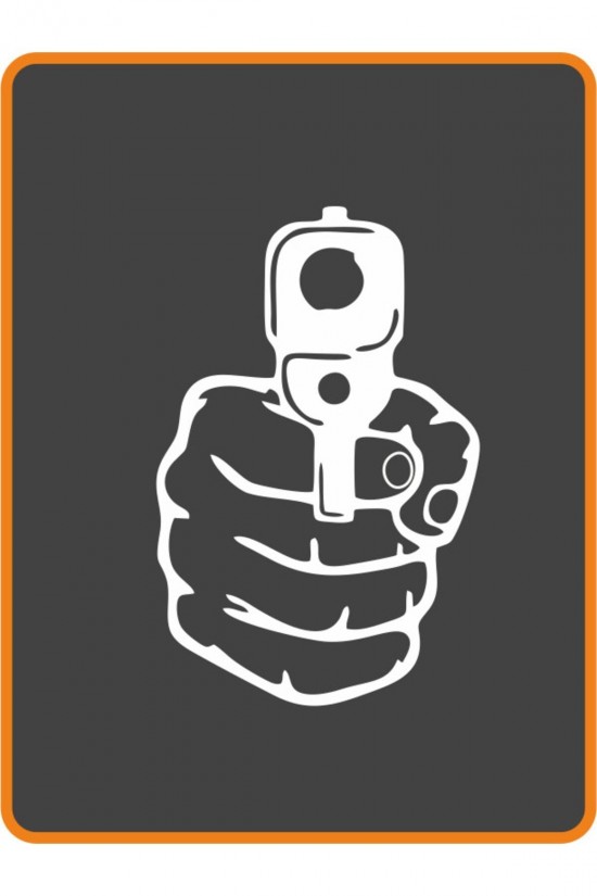 El Oto Sticker Motor Sticker 15x10 Cm Beyaz