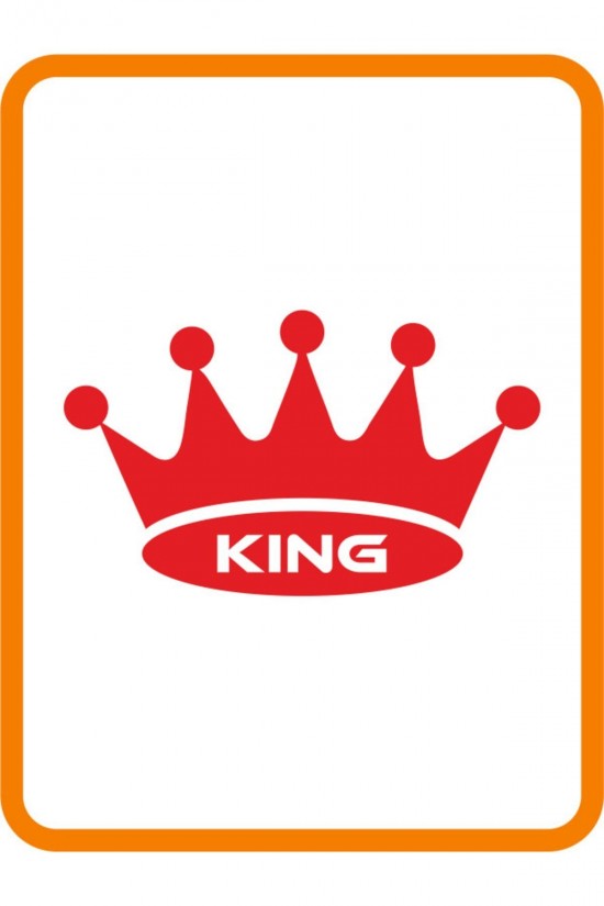 Kral Oto Sticker Motor Sticker 25x15 Cm Kırmızı