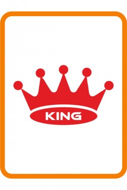 Kral Oto Sticker Motor Sticker 25x15 Cm Kırmızı