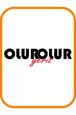 '' Olur Olur Yeriz '' Oto Sticker Motor Sticker 20x7 Cm Siyah