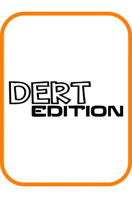 '' Dert Edition '' Oto Sticker Motor Sticker 25x8 Cm Siyah