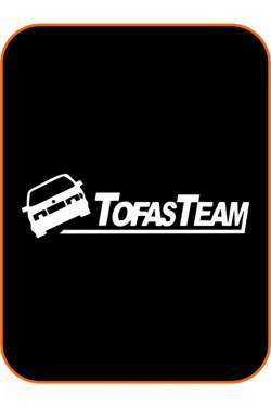 Tofaş Oto Sticker 40x10 Cm Beyaz