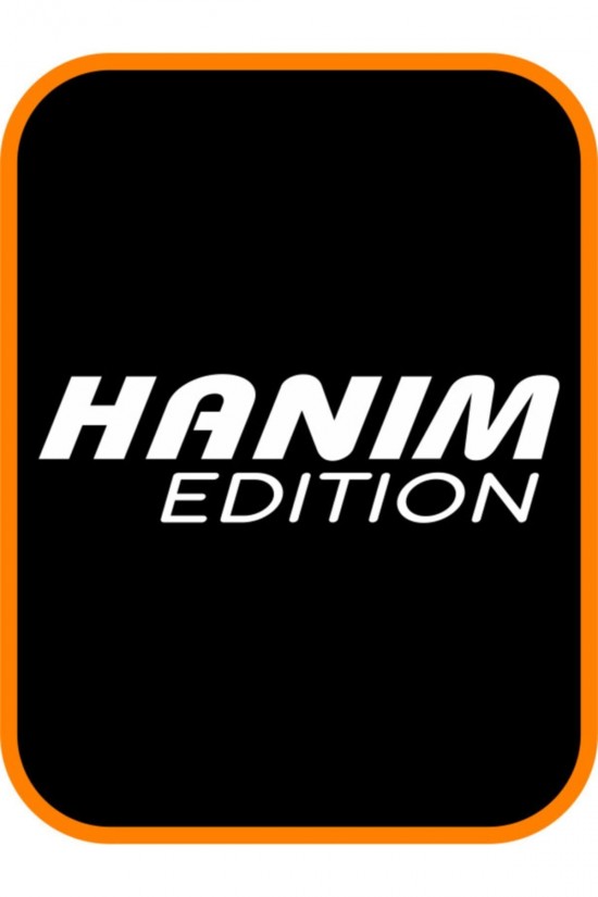 Hanım Edition Oto Sticker Motor Sticker 25x8 Cm Beyaz