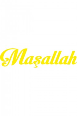 Maşallah Oto Sticker Sarı