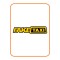 Fake Taxi Oto Sticker Motor Sticker 20x5 cm