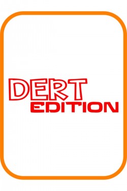 '' Dert Edition '' Oto Sticker Motor Sticker 25x8 Cm Kırmızı