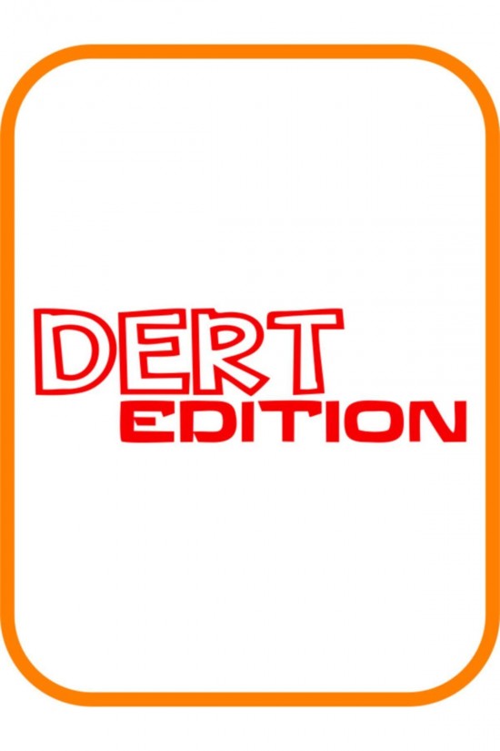 '' Dert Edition '' Oto Sticker Motor Sticker 25x8 Cm Kırmızı