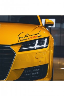 Sport Hyundaı Mind Oto Sticker