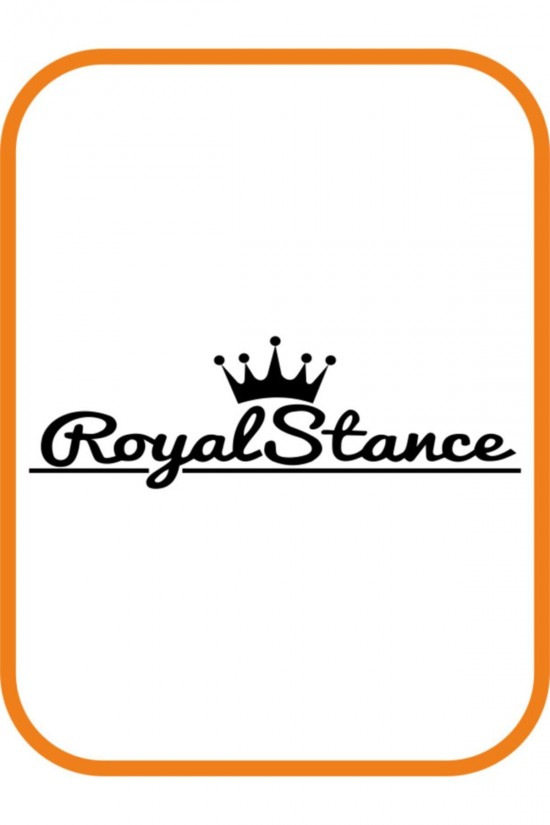 Royal Stance Oto Sticker 30x10 Cm Siyah Royal Stance Oto Sticker 30x10 Cm Siyah