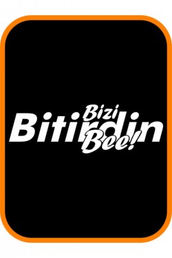 '' Bi tirdin Bizi Bee '' Oto Sticker Motor Sticker 20x7 Cm Beyaz