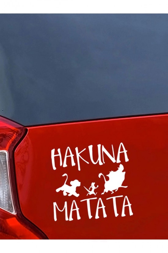 Hakuna Matata Oto Sticker 15cm Hakuna Matata Oto Sticker 15cm