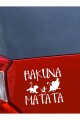 Hakuna Matata Oto Sticker 15cm Hakuna Matata Oto Sticker 15cm