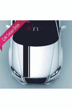 Master Desıgn Dennison Sticker Ön Kaput Siyah 068