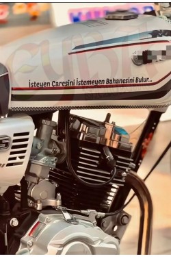 İsteyen Çaresini İstemeyen Bahanesini Bulur... Motorsiklet yazı sticker araç arkası