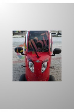 Araç kirpik sticker 2 adet 25 cm siyah renk