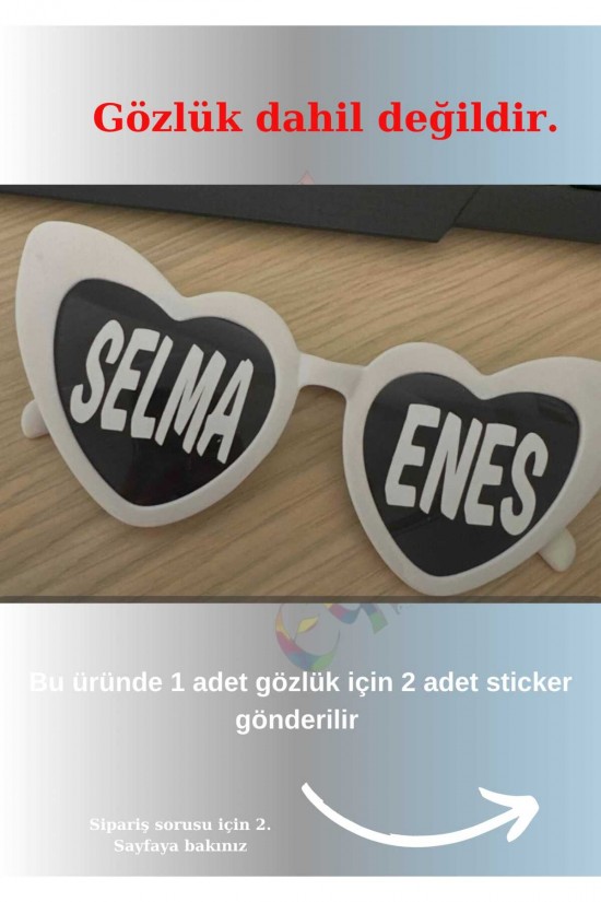Gözlük Camı Için Sticker Gelin Damat Gözlüğü Için Gözlük Sticker Gözlük Dahil Değildir Gözlük Camı Için Sticker Gelin Damat Gözlüğü Için Gözlük Sticker Gözlük Dahil Değildir