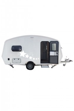 Karavan Ve Traktör Için Sticker Yapışkan Yıldız 6'lı